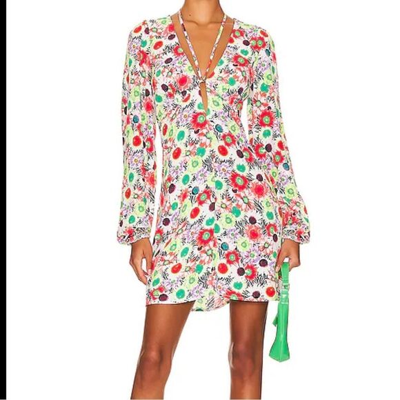 AFRM Dresses & Skirts - NWOT AFRM Floral Long Sleeve Dress